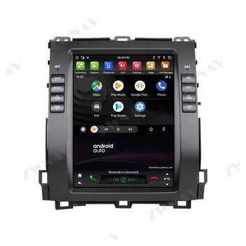 PX6 DSP Carplay Tesla ekranas 4+64GB Android 9.0 Automobilio Multimedijos Grotuvo TOYOTA Prado 2002-2008 GPS Radijas Auto stereo galvos vienetas