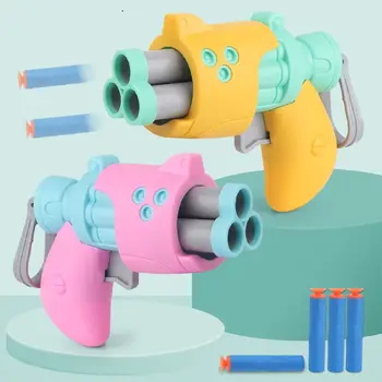 Vaikų žaislas Saugus žaislas pistoletas 3 metų berniukas gyvis sponge kulka žaislas ginklą žaislai vaikams