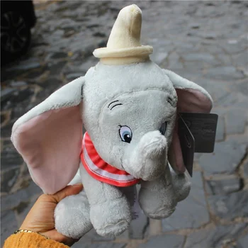 1piece 25cm=9.8 colių Dumbo Dramblys Pliušiniai Žaislai Iškamšos, Minkšti Žaislai Dumboo Skraidymas Dramblys įdaryti lėlės