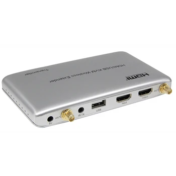 50M KVM HDMI Belaidžio Extender Garso ir Vaizdo Pratęsti Paramos 2.4 G 5G 1 Siųstuvas TX 2RX Imtuvas USB Klaviatūrą, Pelę, PC Prie TV