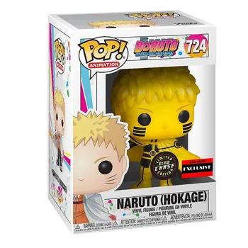 Funko pop Naruto boruto 724 Hokage, Naruto Riboto Tiražo Vinilo Lėlės Paveikslas Modelis, Žaislai Vaikams Kalėdų Dovana