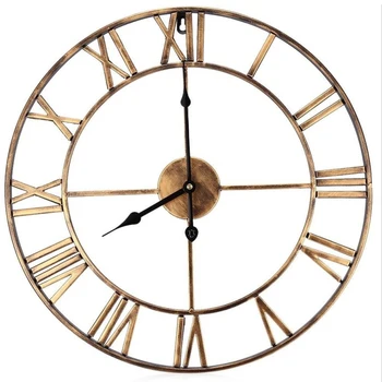 Europos Stiliaus Geležies Laikrodis Retro Laikrodis Kūrybos Namų Puošybai Dar Gyvenime Laikrodžiai Šiuolaikinių Namų Puošybai Kambarį Sieniniai Laikrodžiai