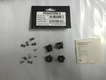 Originali DJI Phantom 4 Pro Dalyje 122 - Propelerio Tvirtinimo Plokštelės (2CW+2CCW) -Obsidian Black už P4P Obsidianas Edition Drone