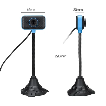 USB Kamera HD 1080P Stalinis Kompiuteris Nešiojamas Web Cam Video Žaidėjus Kamera, vidinis Mikrofonas