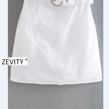 Zevity moterų sexy tuščiaviduriai iš siuvinėjimo kietas varčias atsitiktinis slim mini suknelė ponios puff rankovėmis chic atgal elastinga suknelės DS4178