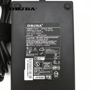 Nešiojamas KINTAMOSIOS srovės maitinimo adapteris, skirtas Toshiba Qosmio DX730 X870 X205 X770 x770-107 19V 9.5 A 180w įkroviklis
