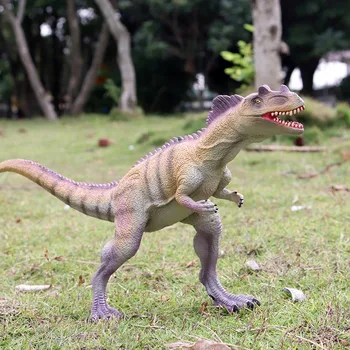 Oenux Didelis Minkštas PVC Juros periodo Dinozaurai Carnotaurus Triceratopsas T-Rex Veiksmų Skaičiai Dinozaurų Gyvūnų Pasaulio Modeliu Žaislas Vaikui Dovana