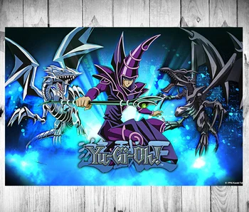 Yu-Gi-Oh plakatas anime kabo paveikslai, Muto žaidimas sea horse nustatyti trys žmonės fantazijos dievų juodoji magija vadovas tapetai surroundin