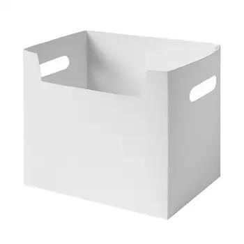 Sulankstomas Desktop Storage Box Nešiojamų Plastiko Knygos Aplanką Apdailos Lange Paprastas Biuro Reikmenys Užkandžiai Organizatorius