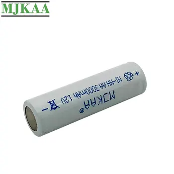 MJKAA 10VNT AA 3000mAh 1.2 V Ni-MH Baterija Didelės Quanlity 3000 MAh 2A, Baterijų, Nuotolinio Valdymo Pre-Už