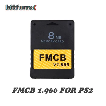 FMCB v1.966 8/16/32/64MB Atminties Kortelė PS2 + 3.5