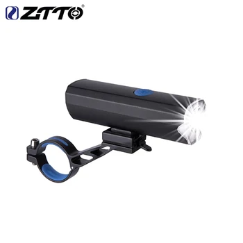 ZTTO Aliuminio lydinio Ultralight Dviratį Vandeniui USB Įkrovimo Didelio Ryškumo 5W LED MTB Dviračių Priekinių Žibintų
