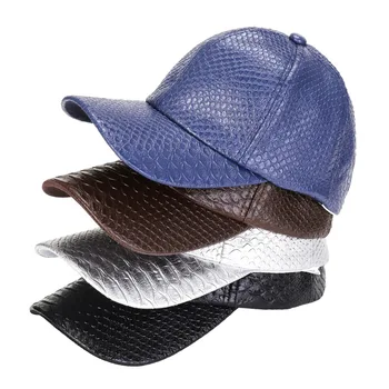 Beisbolo kepuraitę Gyvatė Lin Modelis Pu Hip-Hop Laukinių Kepurės vientisos Spalvos vyriški Lauko Atsitiktinis Rudenį Skrybėlę