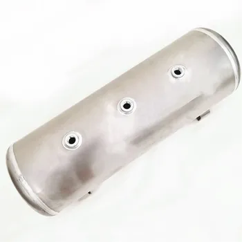 Jian Yue miniatiūriniai horizontalios aliuminio oro saugojimo talpa 35L oro kompresorius aliuminio lydinio buferio oro rezervuaro slėgio indas