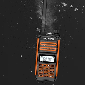 VHF UHF Nešiojama Walkie Talkie Du Būdu Radijo BaoFeng S5 Plus 10W 30Km Kumpio ir CB Radijo Ilgo Nuotolio Dvigubos Juostos Radijo Baofeng 5 Plius