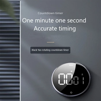 Naujas Aukštos Kokybės Skaitmeninis LCD Atgalinės atskaitos Laikmatis Chronometras Virtuvės Valgių Signalizacijos Joga Miego Chronometras Laikrodis Laikas