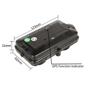 Nemokamas Pristatymas Automobilinis GPS Seklys TK05 Vandeniui Automobilis, Motociklas, GSM, GPS Sekimo Pastatytas Lašas Signalo Jutiklis 5000 MAh Didelis Baterijos