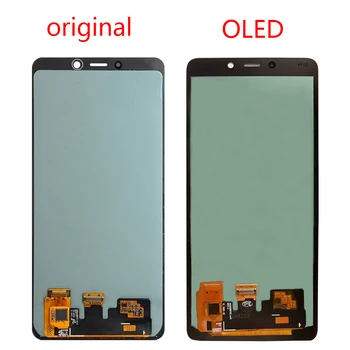 Patikrintas OLED Samsung Galaxy A9 2018 A920 LCD A9S A9 Star Pro 
