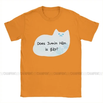Vyriški Ar Jumin Han Yra Gėjus T Shirts Mystic Messenger MM BG Otome Žaidimas vatos Pagaliukai Atsitiktinis Apvalios Kaklo Marškinėliai, 5XL T-Shirt