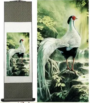 Paukščių Dažymo, Namų Biuro Apdailos Kinijos pažymėkite tapybos paukščių tapybos paukščių ir gėlių paintingPrinted tapyba