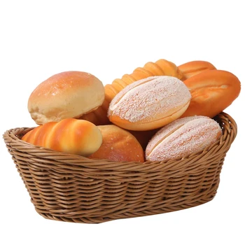Ovalo formos Pinti, Austi Krepšelį Duonos Krepšelio Tarnauja Krepšelį, 11 Colių Laikymo Krepšį Maisto, Vaisių Kosmetikos Laikymo Lentelės Viršuje ir Bathr