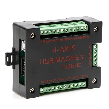 CNC USB MACH3 100Khz Breakout Valdybos 4 Krypties Sąsaja Vairuotojo Judesio Valdytojas