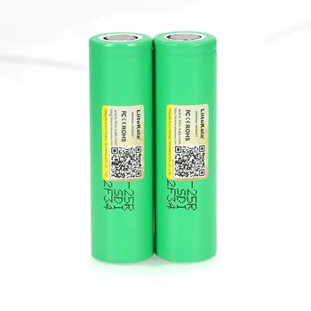 6pcs LiitoKala 18650 2500mAh Įkrovimo Baterija (akumuliatorius INR1865025R 3,6 V išleidimo 20A skirta Už E-cigaretės baterijos
