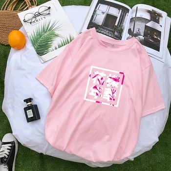 Vasaros Korėjos Stiliaus Harajuku T Marškinėliai Moterims Trumpomis Rankovėmis O-Neck Tee Marškinėliai Femme Streetwear Viršūnes Kpop Laiškas Spausdinti Camiseta Mujer