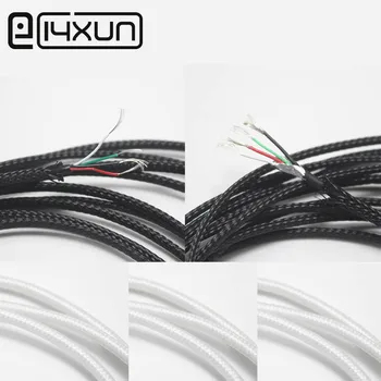 10metre 4pin vielos baltas juodas duomenų kabelis su Nerijos USB 