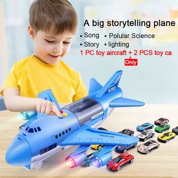 Orlaivių Žaislas Juokinga Stebėti Inercijos Vaikams Dovanų Lėktuvo Istorija Ankstyvojo Ugdymo Modelį, Šviesos Muzika Didelės Apšvietos Vaikai
