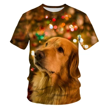 Mielas gyvūnų 3d atspausdintas moterų ir vyrų t-shirt minkštos medžiagos marškinėliai atsitiktinis palaidų t-shirt sporto vyrų streetwear