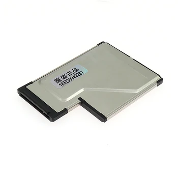 Didmeninė Express Card 54mm ExpressCard 54 2 uostą eSATA HDD Konverteris, skirtas Nešiojamas kompiuteris