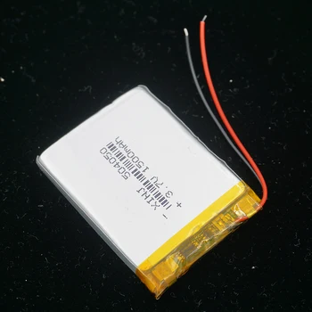 XINJ 10vnt 3.7 V, 1500 mah Li ličio polimero baterija, li-po ląstelių 504050 GPS Sat Nav 