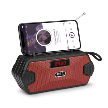 XGODY Portable Bluetooth Speaker Belaidė Lauko Erdvinio Garso Bosinė Kolonėlė Su FM Radijas, Mikrofonas, Paramos Rankas-Nemokamai Skambinti
