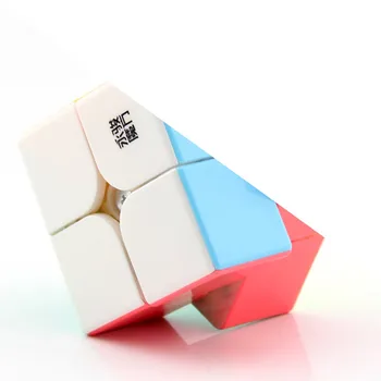 YongJun YuPo 2x2x2 Plius Magnetinio Magic Cube YJ 2x2 Magnetai Neo Greičio Įspūdį Antistress Švietimo Žaislai Vaikams