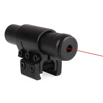Taktinis Raudonojo Lazerio Akyse taikymo Sritis 11mm/20mm Pistoletas, Šautuvas Picatinny Weaver Mount Medžioklės Riflescope Optika Rail Mount Lazerio Taškas Akyse
