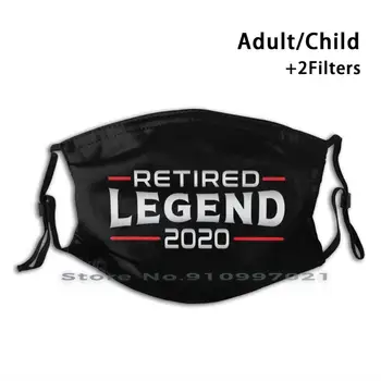 Pensininkas 2020 M. Pensijų Senelis, Močiutė Išėjimo Į Pensiją Dovanų Spausdinti Daugkartinio Naudojimo Kaukė Kd2.5 Filtras Madinga Burnos, Veido Kaukė Vaikų Suaugusiųjų