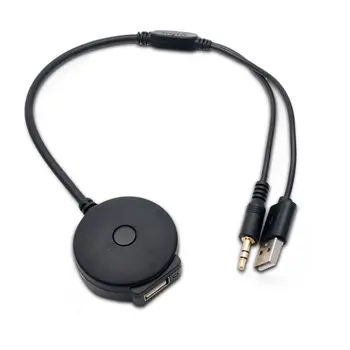 Automobilio Bluetooth, 3.5 mm Audio Muziką USB AUX Įvestis Adapteris Kabelis Automobilio Mini Cooper