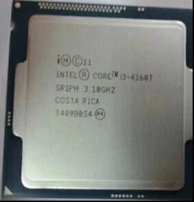 Intel Core I3 Procesorius 4160T I3-4160T LGA1150 22 nanometers Dual-Core Desktop Procesorius gali dirbti