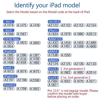 Savo užsakymą tablet case for iPad pro oro mini 1,2,3,4,5, 12.9 colių 2020 individualų nuotrauką padengti 