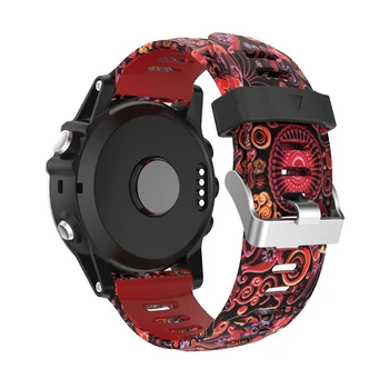 ZENHEO 26mm Pločio Žiūrėti Dirželis Garmin Fenix 3 Dirželis Juostos Lauko Sporto Silikono Watchband Garmin Fenix 3/Fenix 5X Riešo