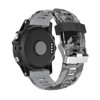 ZENHEO 26mm Pločio Žiūrėti Dirželis Garmin Fenix 3 Dirželis Juostos Lauko Sporto Silikono Watchband Garmin Fenix 3/Fenix 5X Riešo