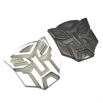 Metalo Automobilių stilius Savarankiškai šviesos po sugeria šviesą Transformatoriai Autobot Logotipas Ženklelis, Lipdukas, Decal