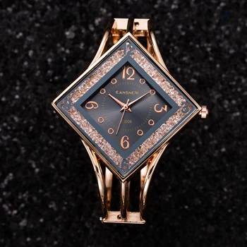 Moterų Laikrodžiai, Prabangūs Aukščiausio Markės Mados Rose Gold Bangle Apyrankės Žiūrėti Moterų Suknelė Laikrodis Moterų Panele, Mergina Laikrodis Relojes