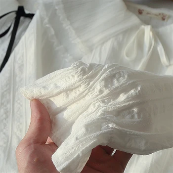 GLAUKE pasakų temperamentas saldus bowknot diržo ilgomis rankovėmis marškinėliai didmeninės moterų dvigubai lotus lapų gauna