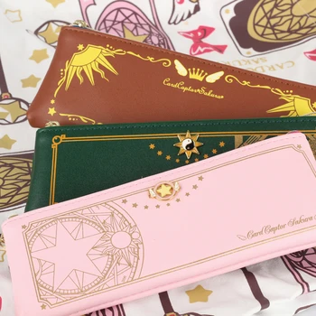 Anime cardcaptor kortelės gūstītājs SAKURA KINOMOTO sakura aišku kortelės pen maišelį pieštuko atveju, raštinės Reikmenys, cosplay kostiumas
