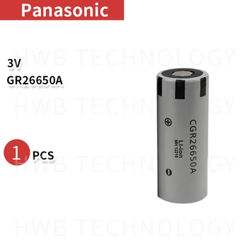 1pack Nauja Panasonic Originalus 26650 CGR26650A 3.7 V 2650mAh Li-ion Įkraunama Baterija Nemokamas Pristatymas
