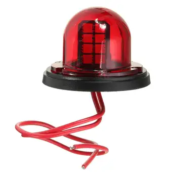 Red & Green Nerūdijančio Plieno 12V LED Lankas Navigacijos Šviesiai Raudonos, Žalios Buriavimo Signalo Lemputė Jūrų Valtis Jachta Įspėjamoji Lemputė