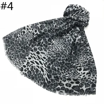 Rudenį, Žiemą Leopardas Spausdinti Šalikas Seksuali Moteris Ilgai Medvilnės Skara Mados Tigras Spausdinti Dizainas Šiltas Šalikas Moteriška Hijab na den šalikas