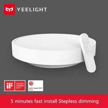 Greitas pristatymas,Originalus Yeelight Smart APP Kontroliuoti Smart LED Lubų Šviesos Lempos IP60 Dulkėms WI-fi/Bluetooth smart App